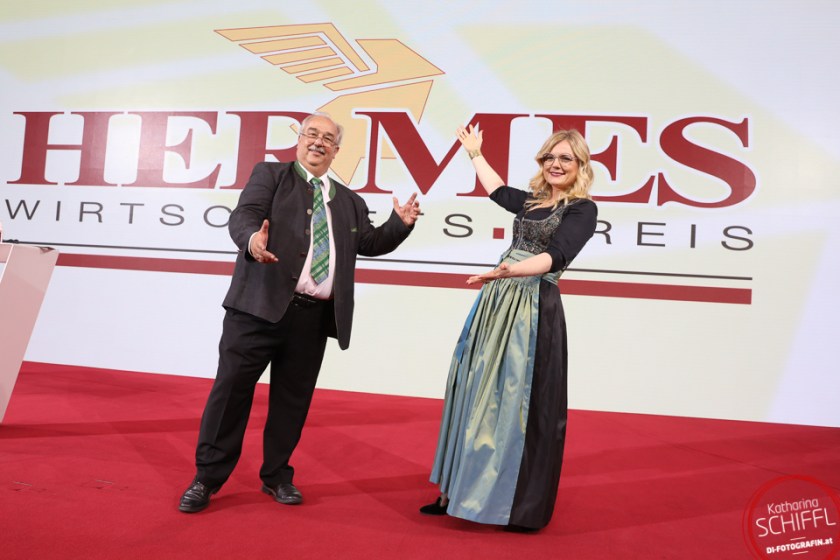 Gerhard Schlögel & Monica Rintersbacher @ Hermes.Wirtschafts.Preis Gala 2020